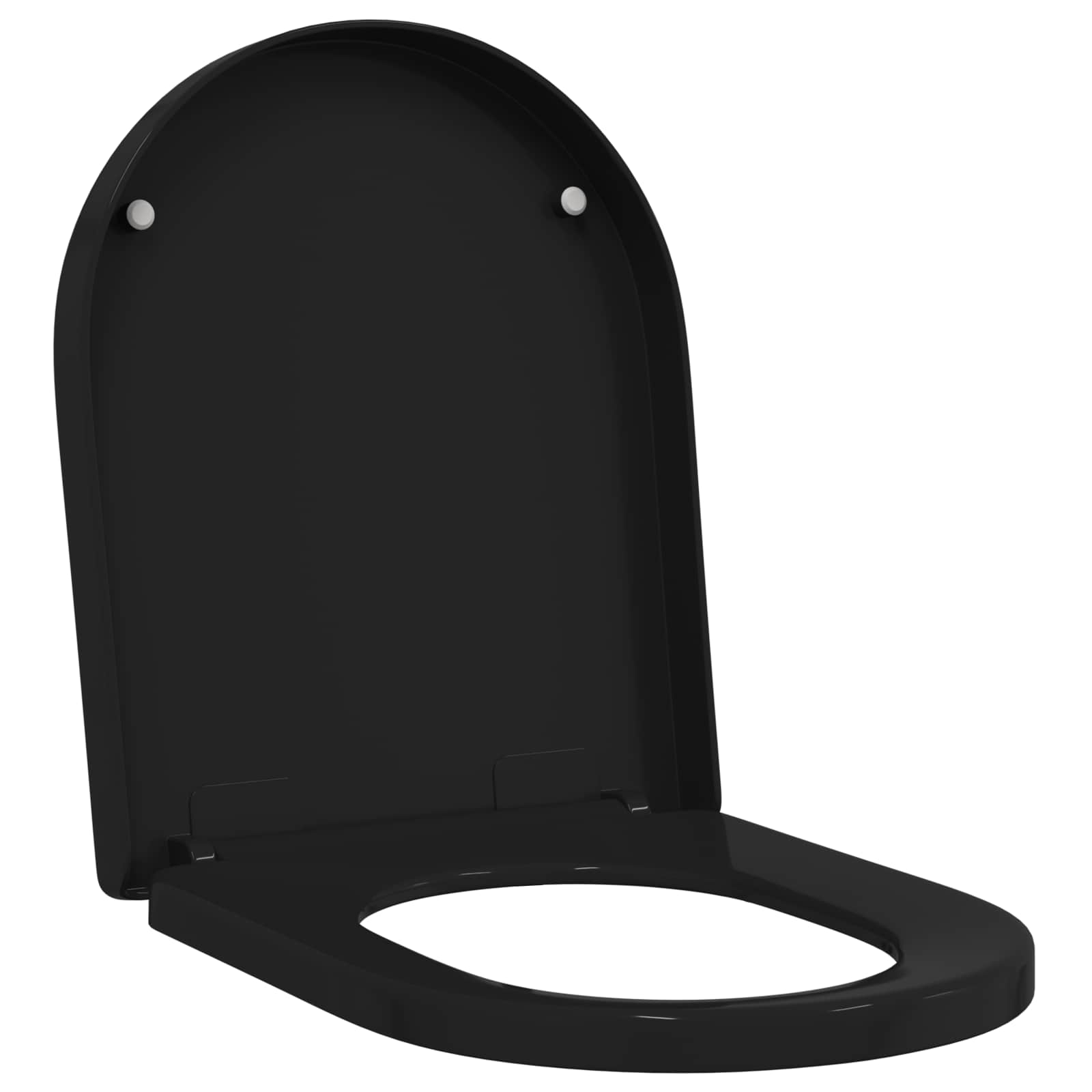 Toilettensitz Verstellbar Weiß 48 x 36,5 x 4,5 cm Polypropylen