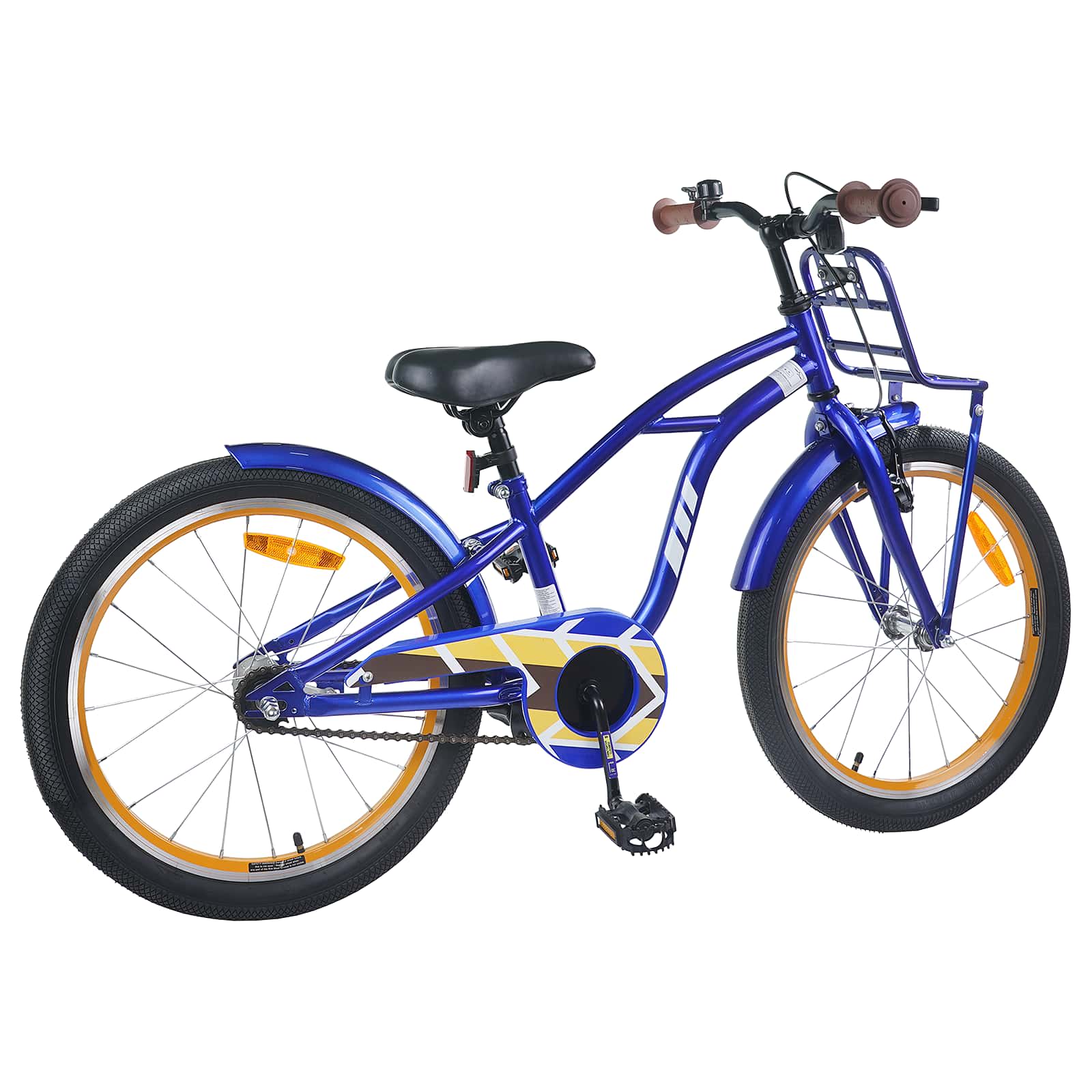 Kinderfahrrad 16 Zoll für 4-6 Jahre alt Schwarz