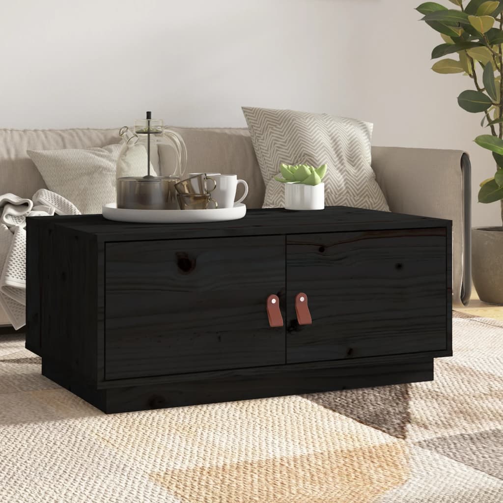 Couchtisch 80x50x35 cm Massivholz Kiefer