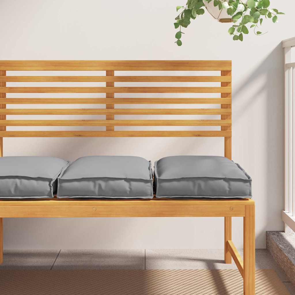Kissen 2 pcs Anthrazit 40 x 40 x 8 cm Oxford-Stoff