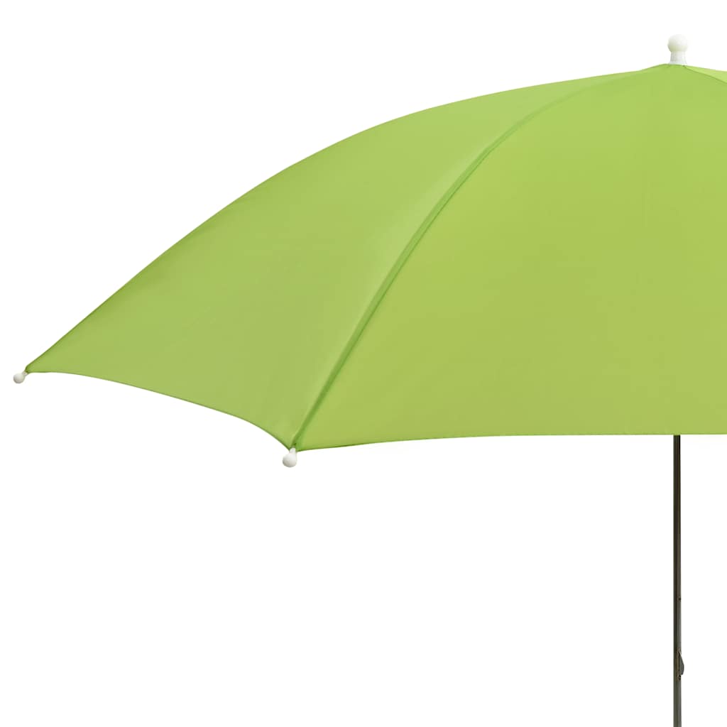 Sonnenschirm mit Klemme 2 pcs Feuersteinrot Ø 105 x 86 cm