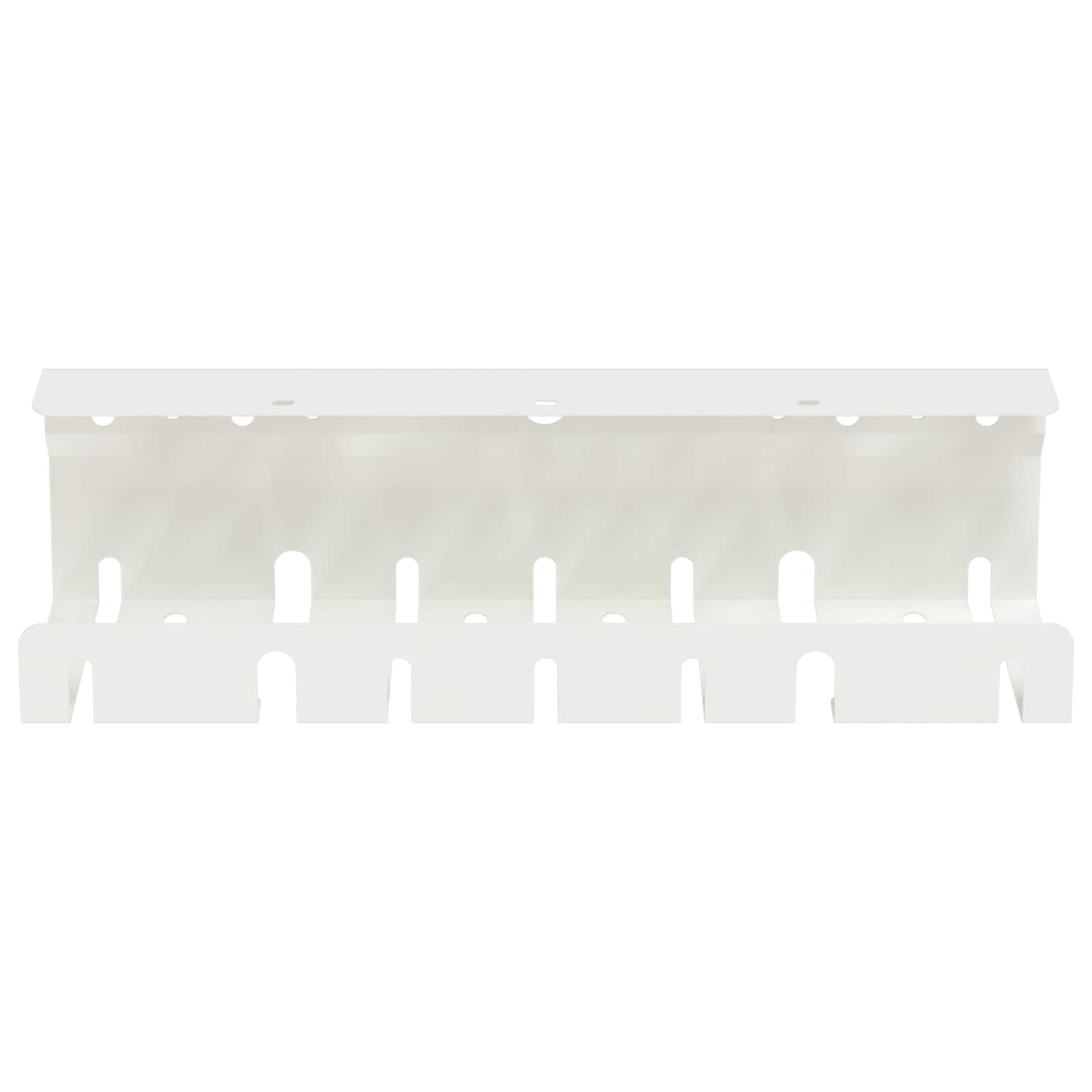 Unter dem Schreibtisch Kabelmanagement Tray 2 Stk. Anthrazit