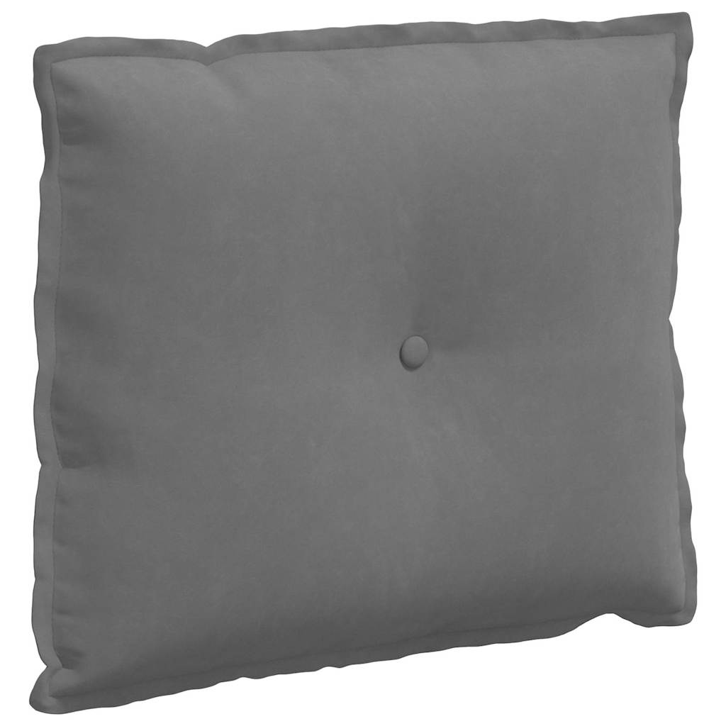 Rückenkissen Taupe 50 x 45 cm Mikrofaserstoff