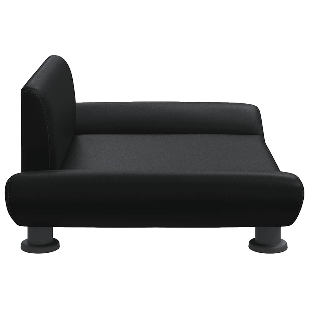 Hundebett Dunkelgrau 70x45x28 cm Stoff
