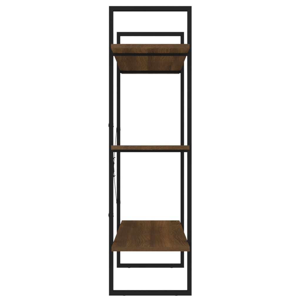 Bücherregal Weiß 100x30x105 cm Holzwerkstoff