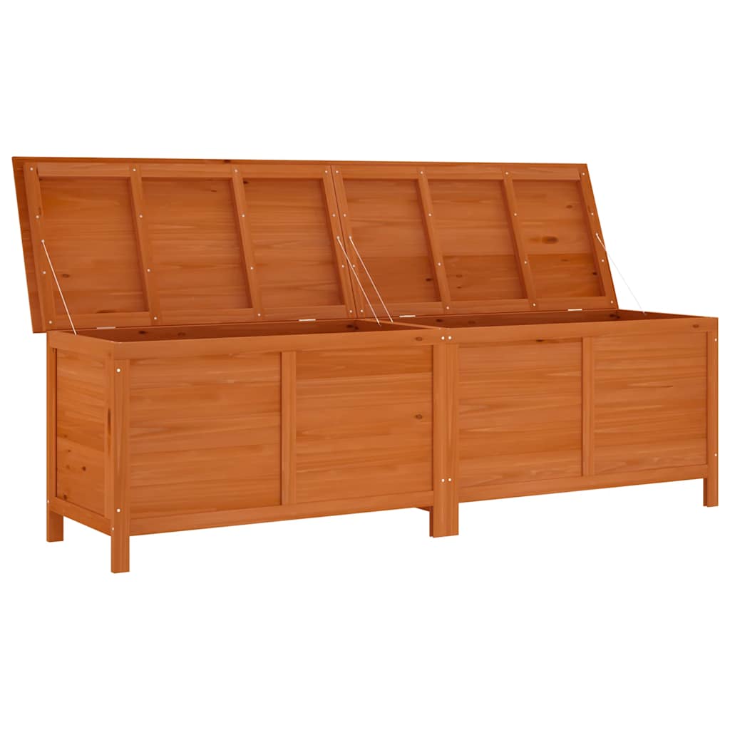 Gartentruhe 50x49x56,5 cm Massivholz Tanne