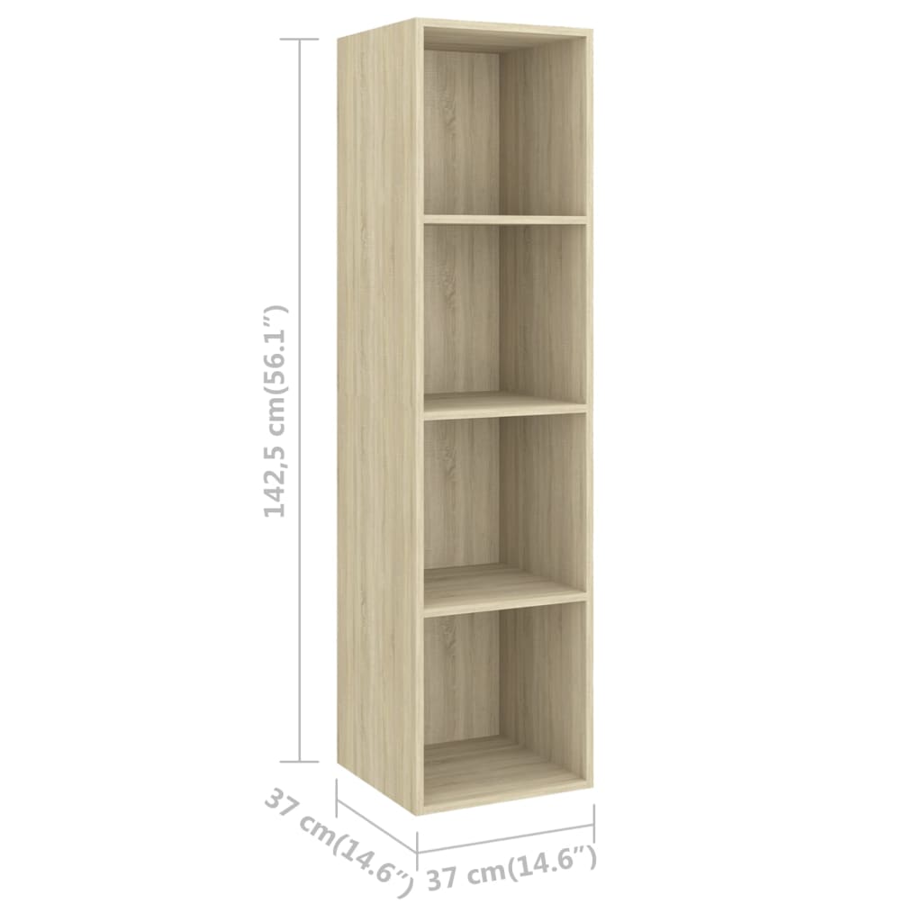 4-tlg. TV-Schrank-Set Weiß Holzwerkstoff