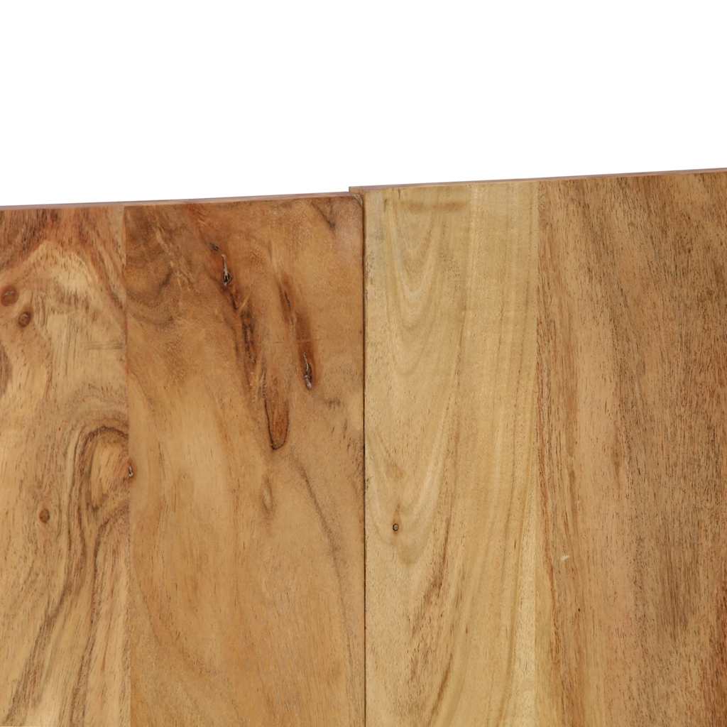 Kopfteil Mehrfarbig 160 cm Massivholz Altholz