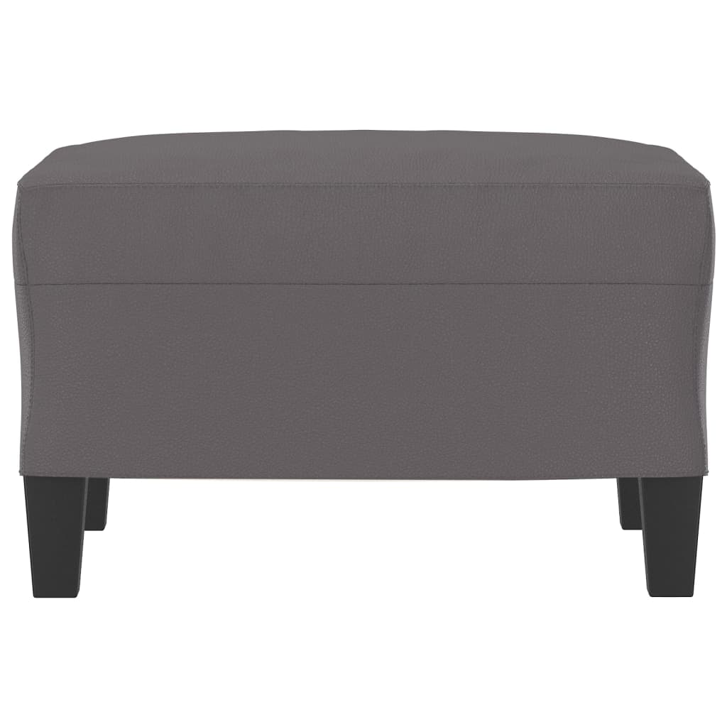Fußhocker Schwarz 60x50x41 cm Kunstleder