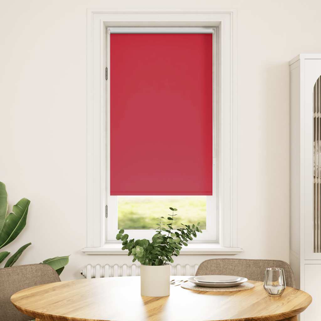 Verdunkelungsrollo 84,4 x 175 cm, Stoffbreite 80 cm, Weiß