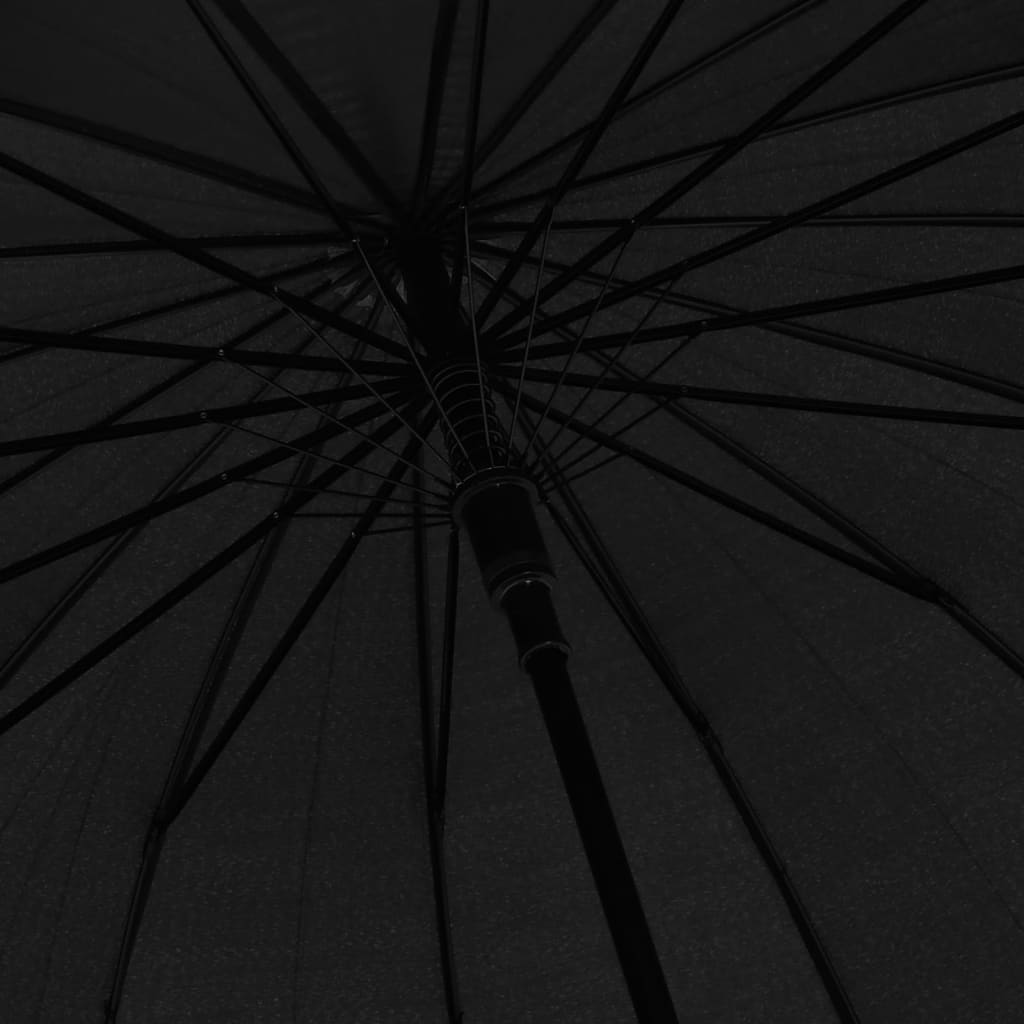 Regenschirm Automatisch Schwarz 105cm