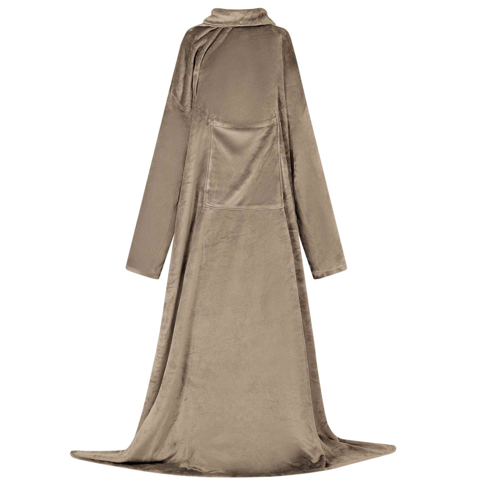 Decken-Hoodie Beige F Flanell