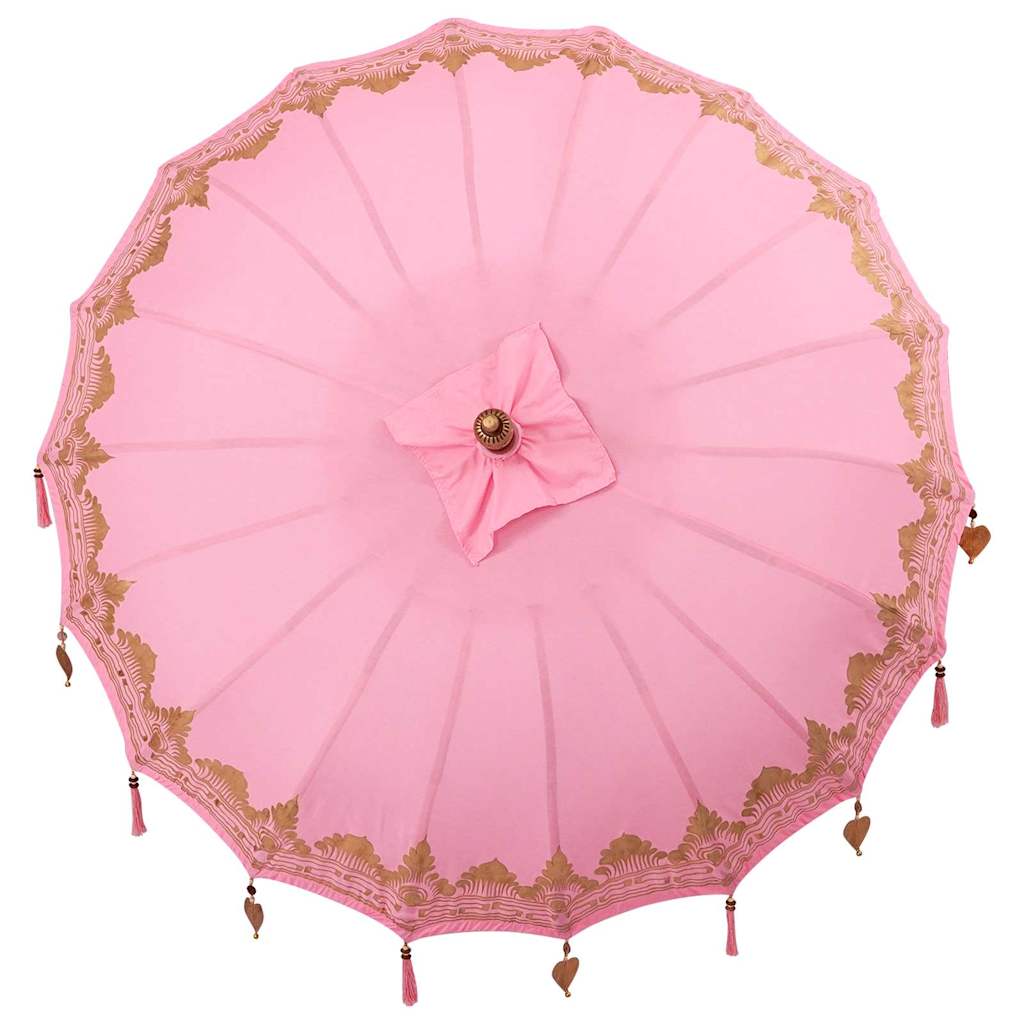 Balinesischer Sonnenschirm Creme 185 x 185 x 260 cm