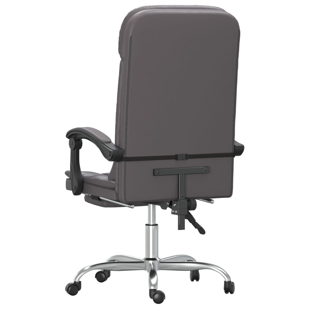 Bürostuhl mit Massagefunktion Schwarz Kunstleder