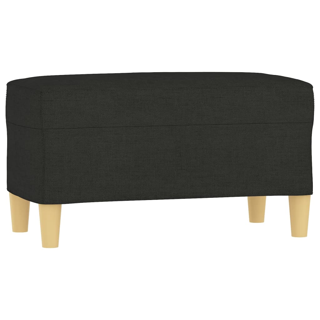 Sitzbank Hellgrau 70x35x41 cm Stoff