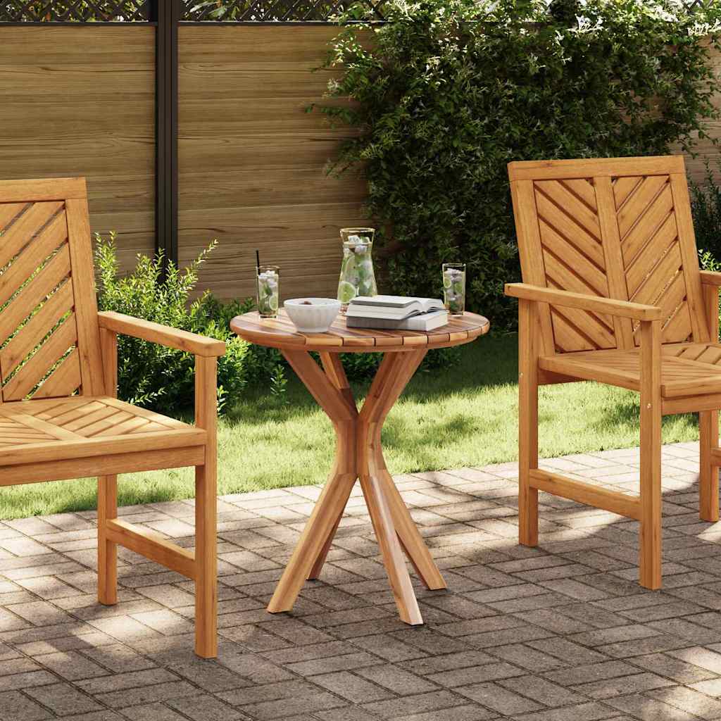 Beistelltisch Braun 40 x 40 x 41 cm Massivholz Teak