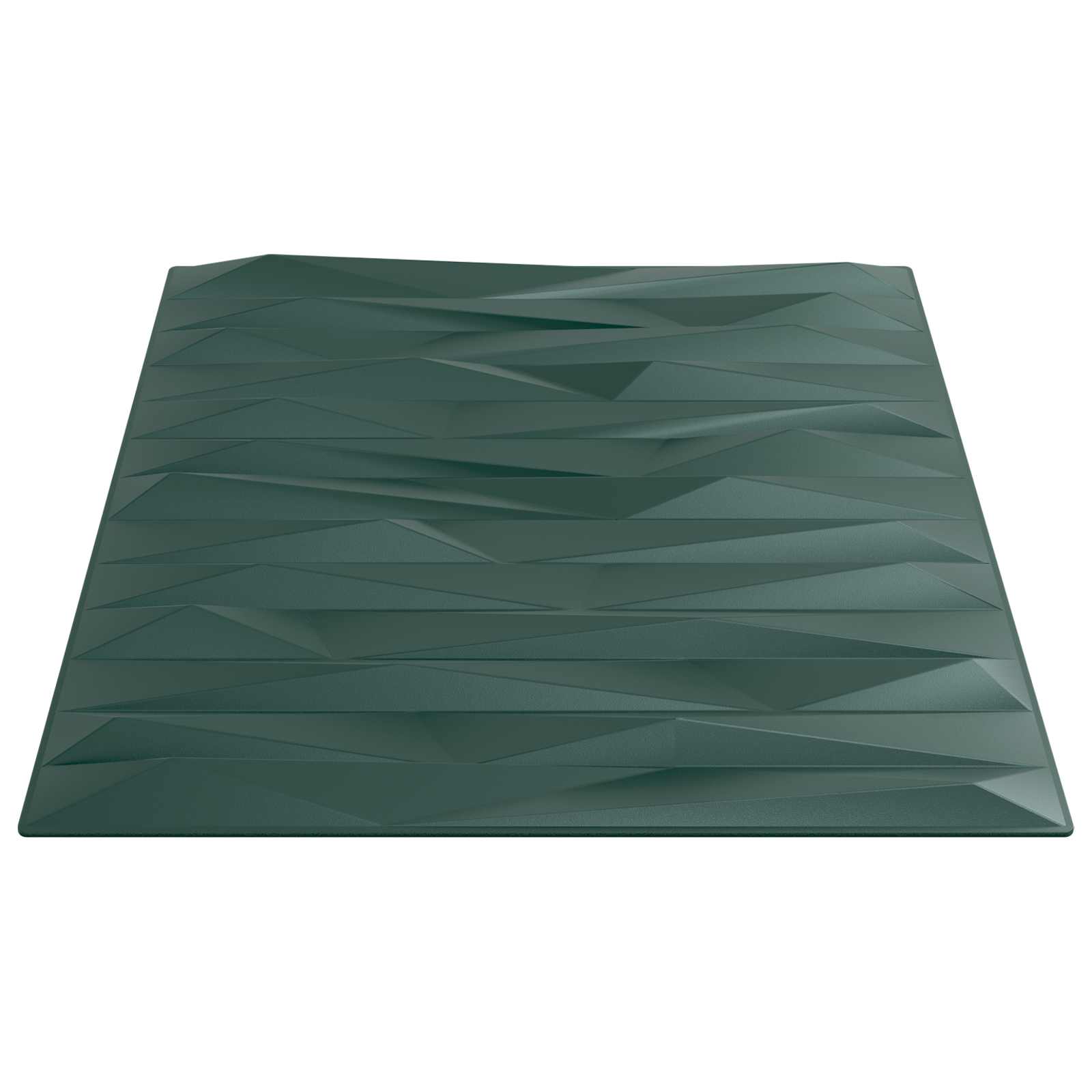 Wandpaneele 12 pcs Diamant Weiß 50 x 50 cm XPS Schaum