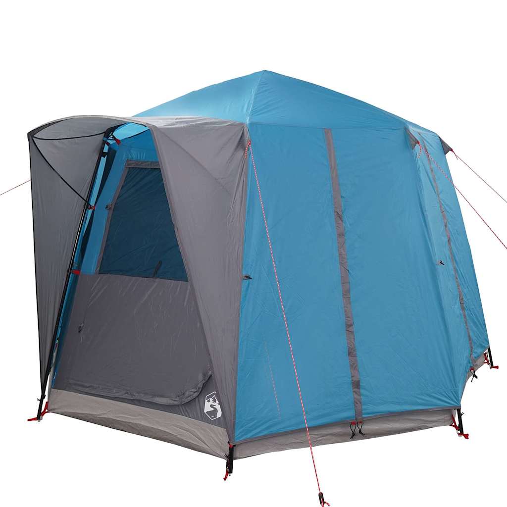 Cabin Zelt 3-Personen mit Dach Grün und Weiß 320 x 320 x 203 cm