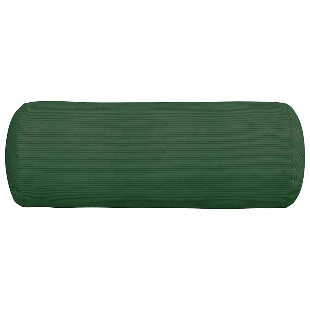 Bolsterkissen 2 pcs Hellgrau Ø 15 x 40 cm Cordstoff