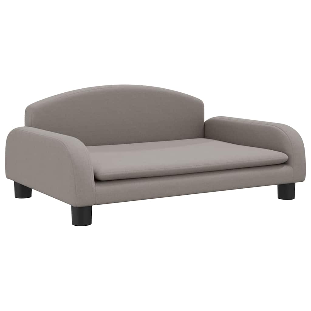 Hundebett Dunkelgrau 70x45x30 cm Stoff