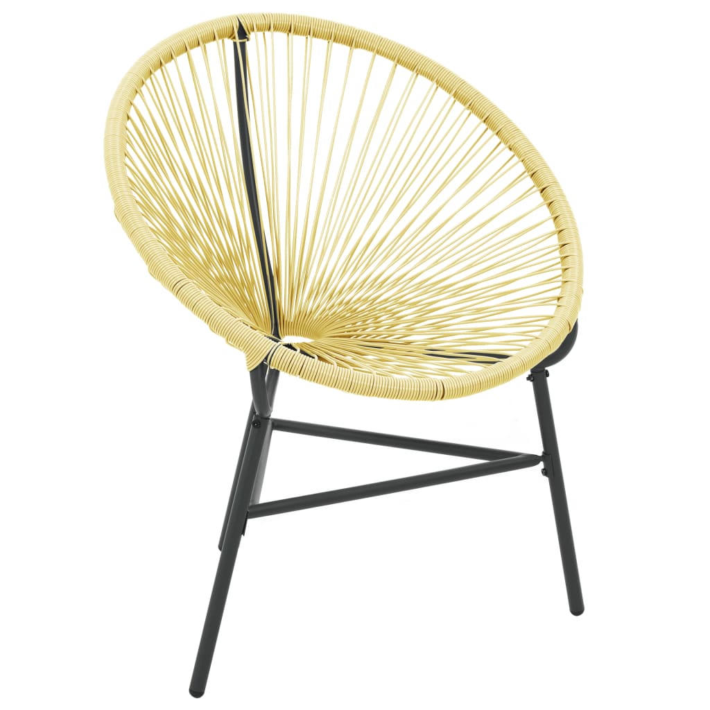 Acapulco-Gartenstuhl Poly Rattan Grün