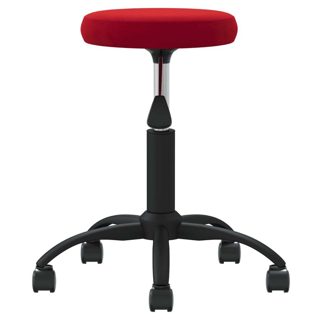 Massagehocker Samt Senfgelb