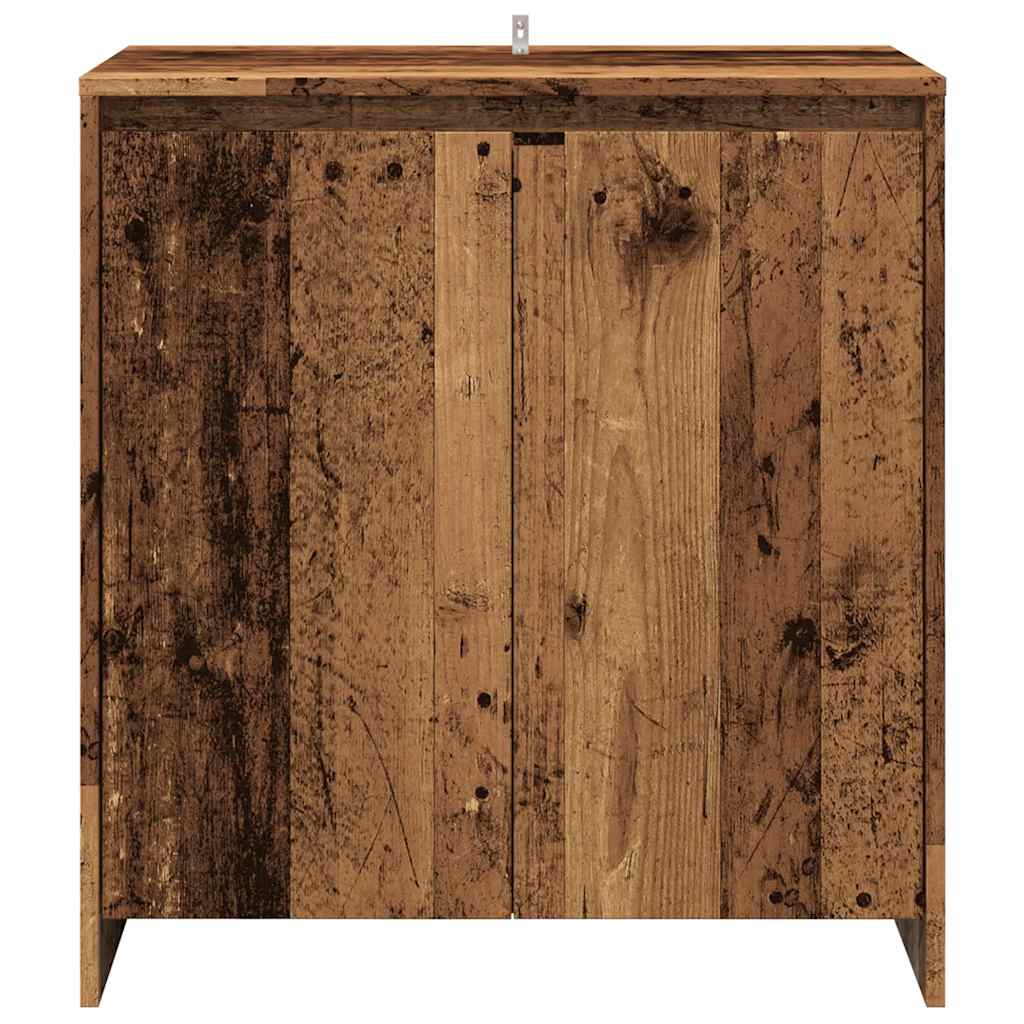 2-tlg. Sideboard Weiß Holzwerkstoff
