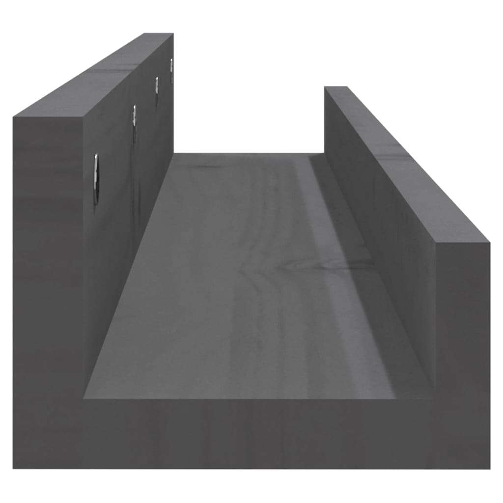 Wandregale 2 Stk. 50x12x9 cm Massivholz Kiefer