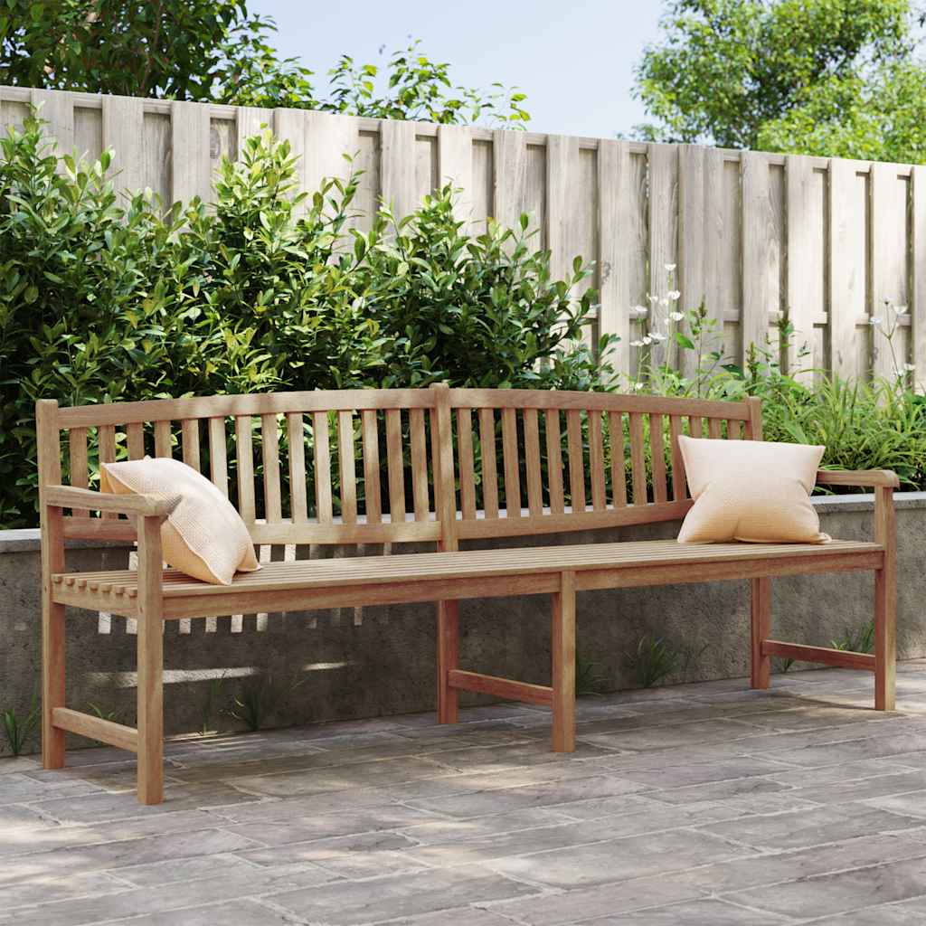 Gartenbank 114x59x87 cm Massivholz Teak