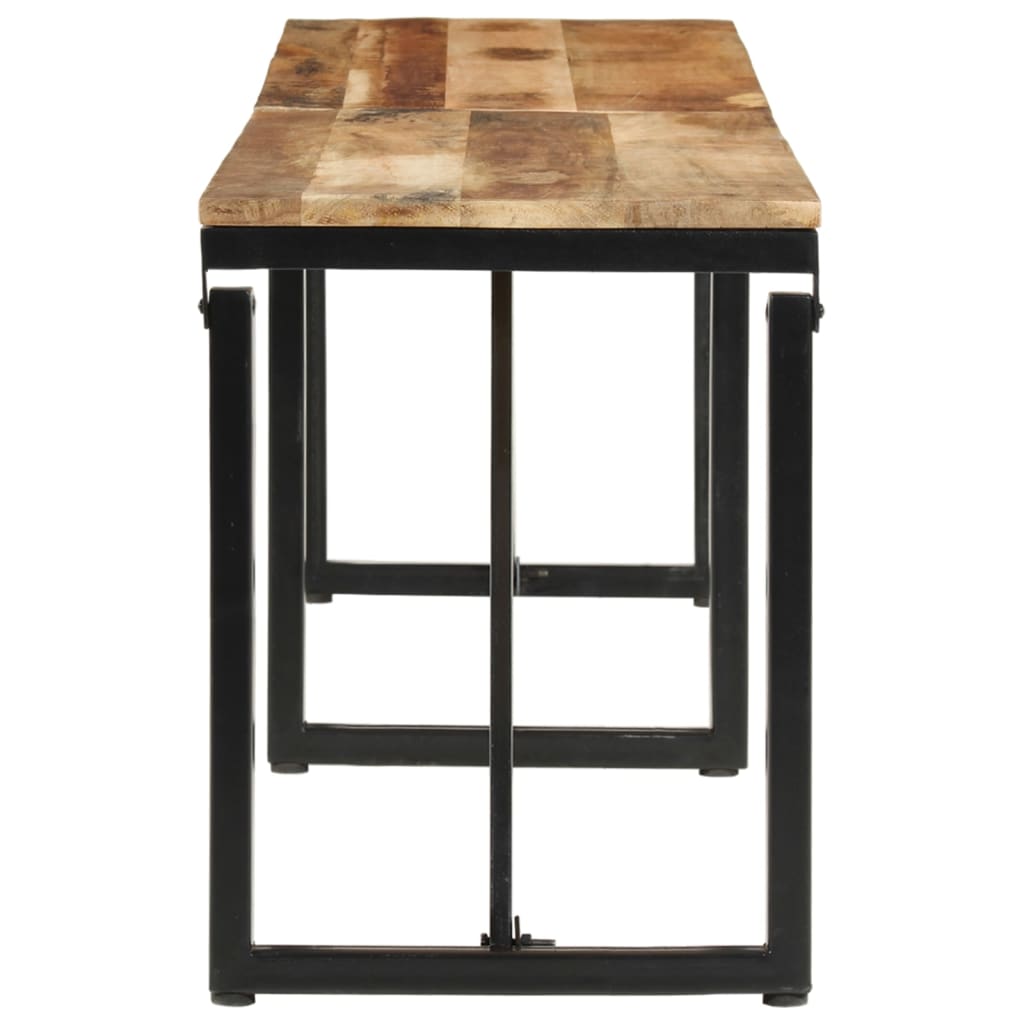Sitzbank Massivholz 110x35x45 cm