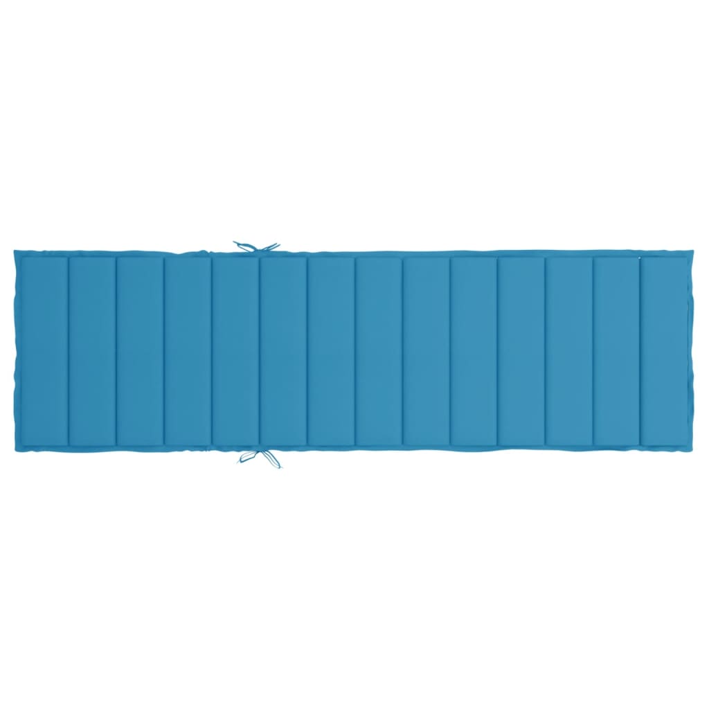 Liege-Kissen Blatt Blattmuster 200 x 70 x 3 cm Oxford-Stoff