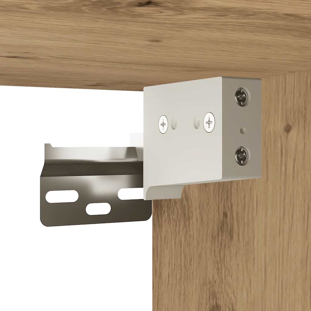 Bad-Spiegelschrank Weiß 80x20,5x64 cm Holzwerkstoff