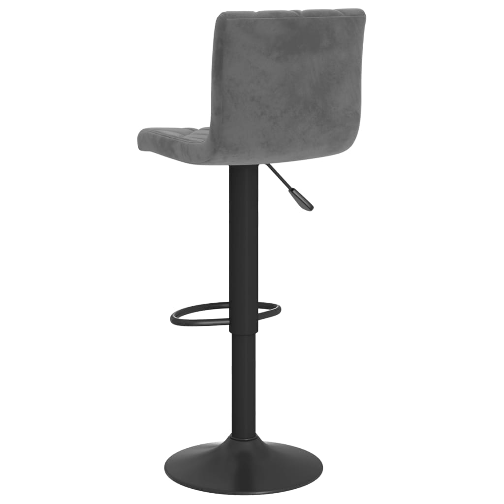 Barhocker 2 Stk. Creme Samt