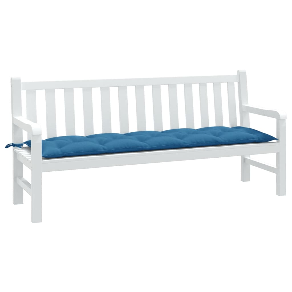 Gartenbank-Auflage Melange Anthrazit 100x50x7 cm Stoff