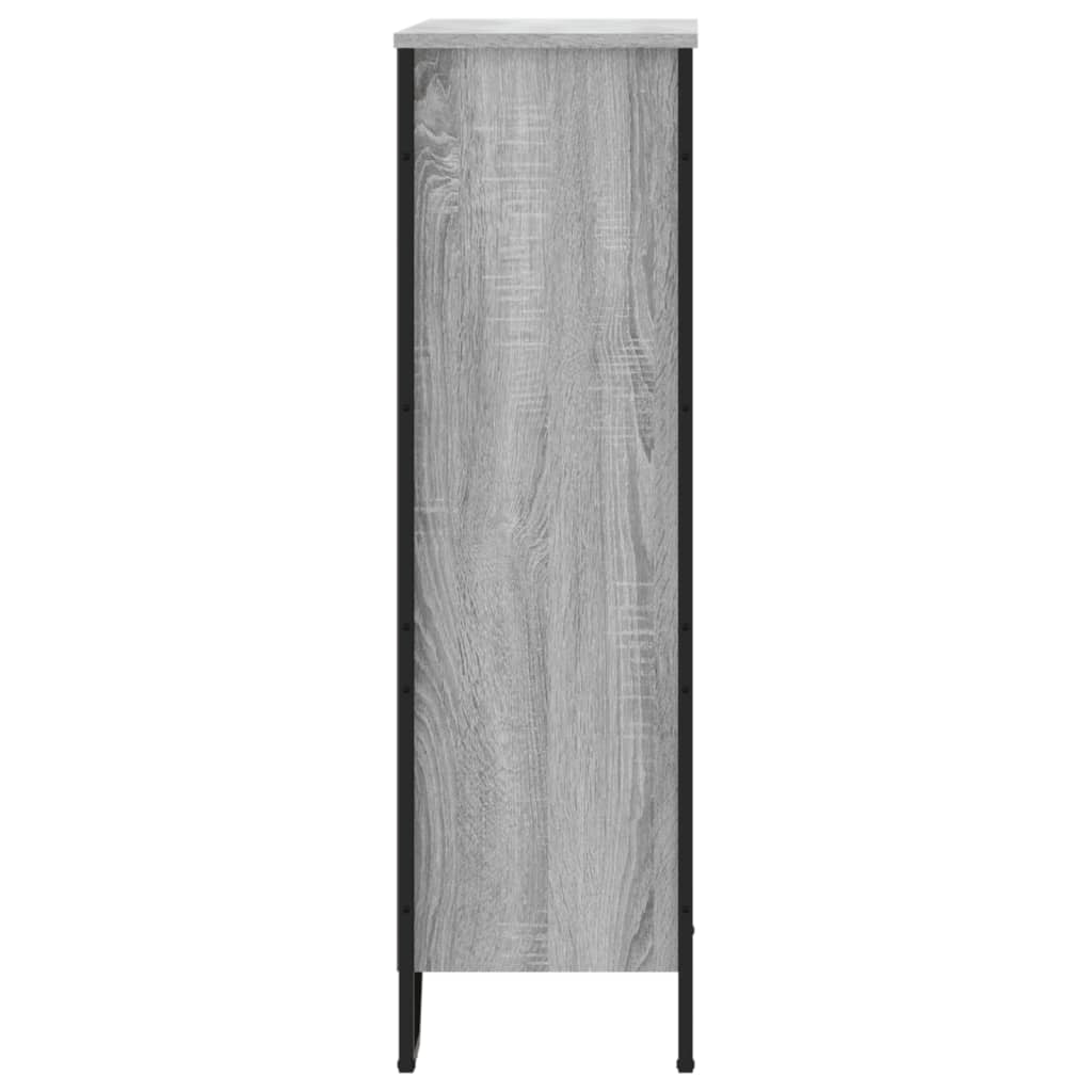 Bücherregal Schwarz 80x31x169 cm Holzwerkstoff