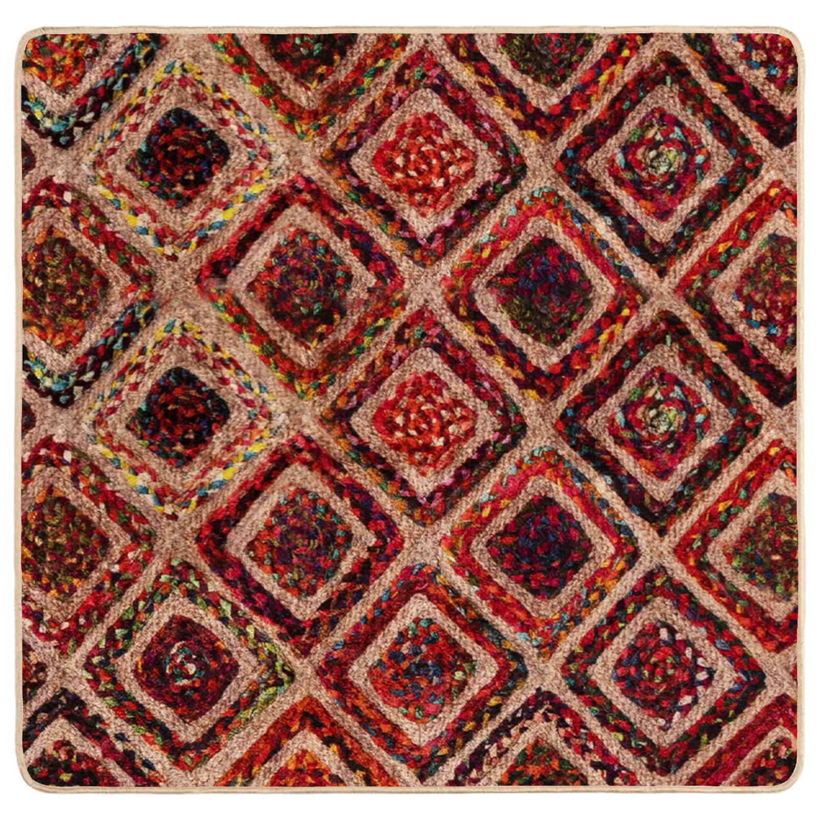 Teppich Waschbar Mehrfarbig 160x230 cm