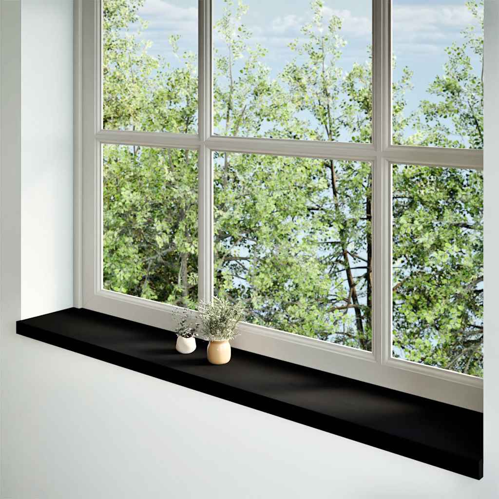 Fensterbänke 2 Stk. Unbehandelt 160x25x2 cm Massivholz Eiche