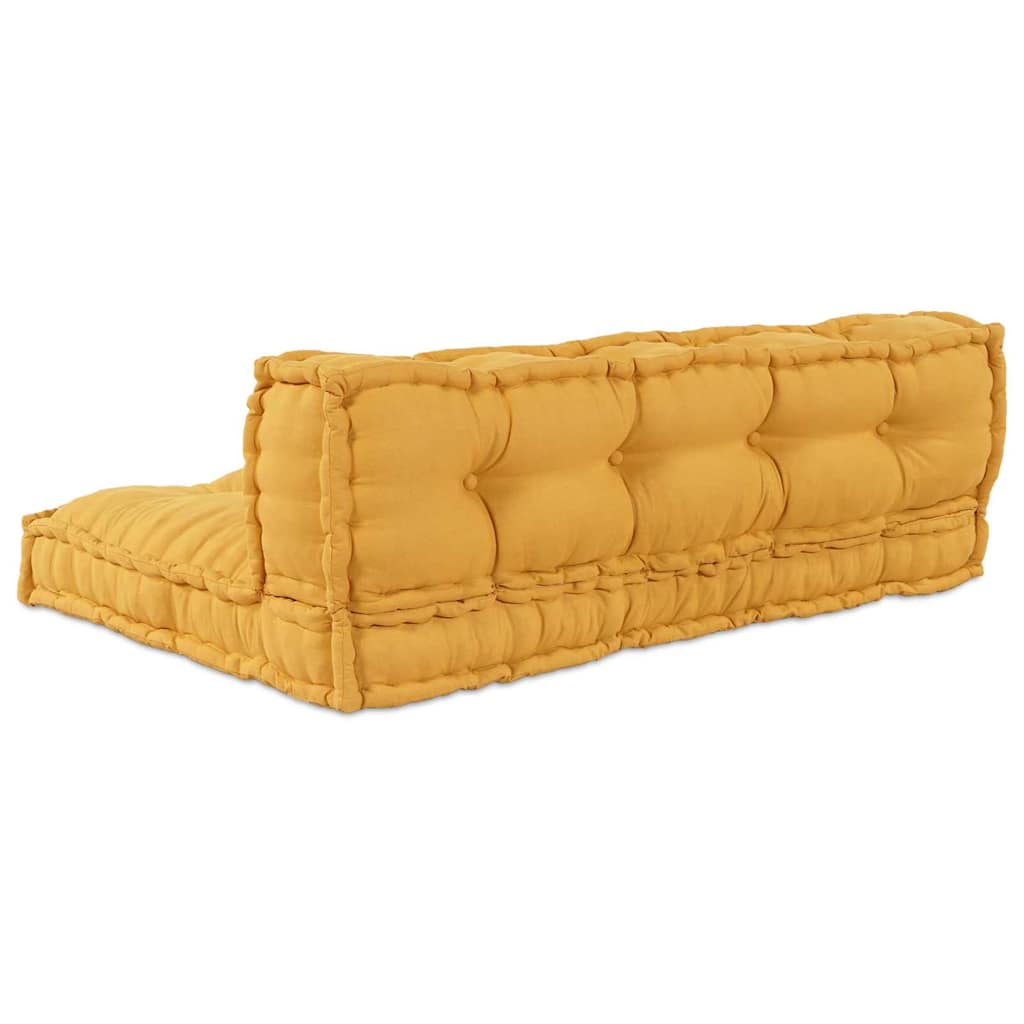 Palettensofa-Auflage Mehrfarbig Stoff Patchwork