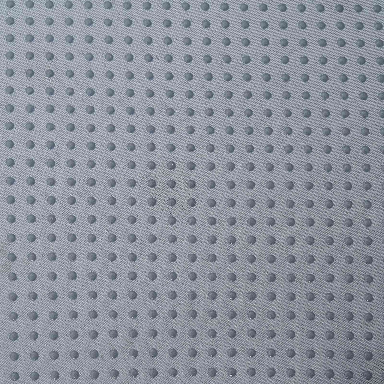 Sitzkissen Einfarbig Hellgrau 50 x 43 x 10 cm Viscoschaum