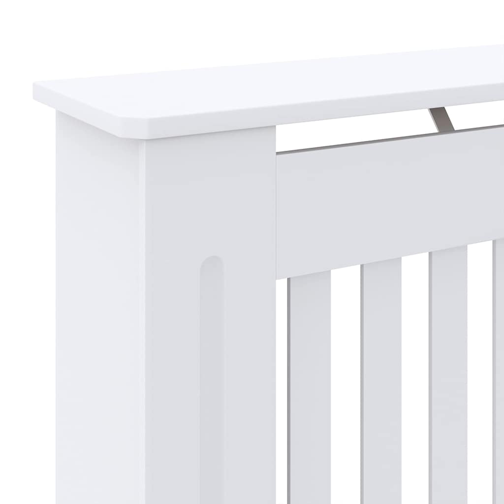 Holzwerkstoff Heizkörper-Abdeckung Heizkörperverkleidung 112 cm, weiß
