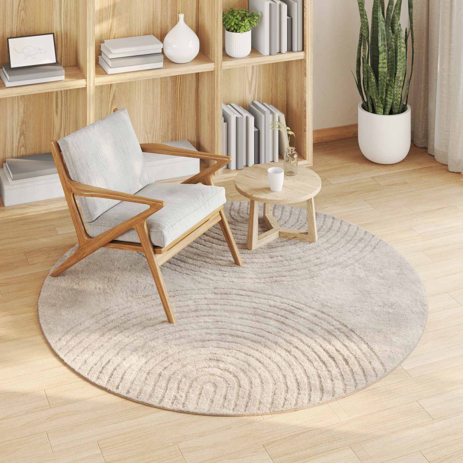 Bereichsteppiche Rechtwinklig GALATI Creme 150 x 80 cm