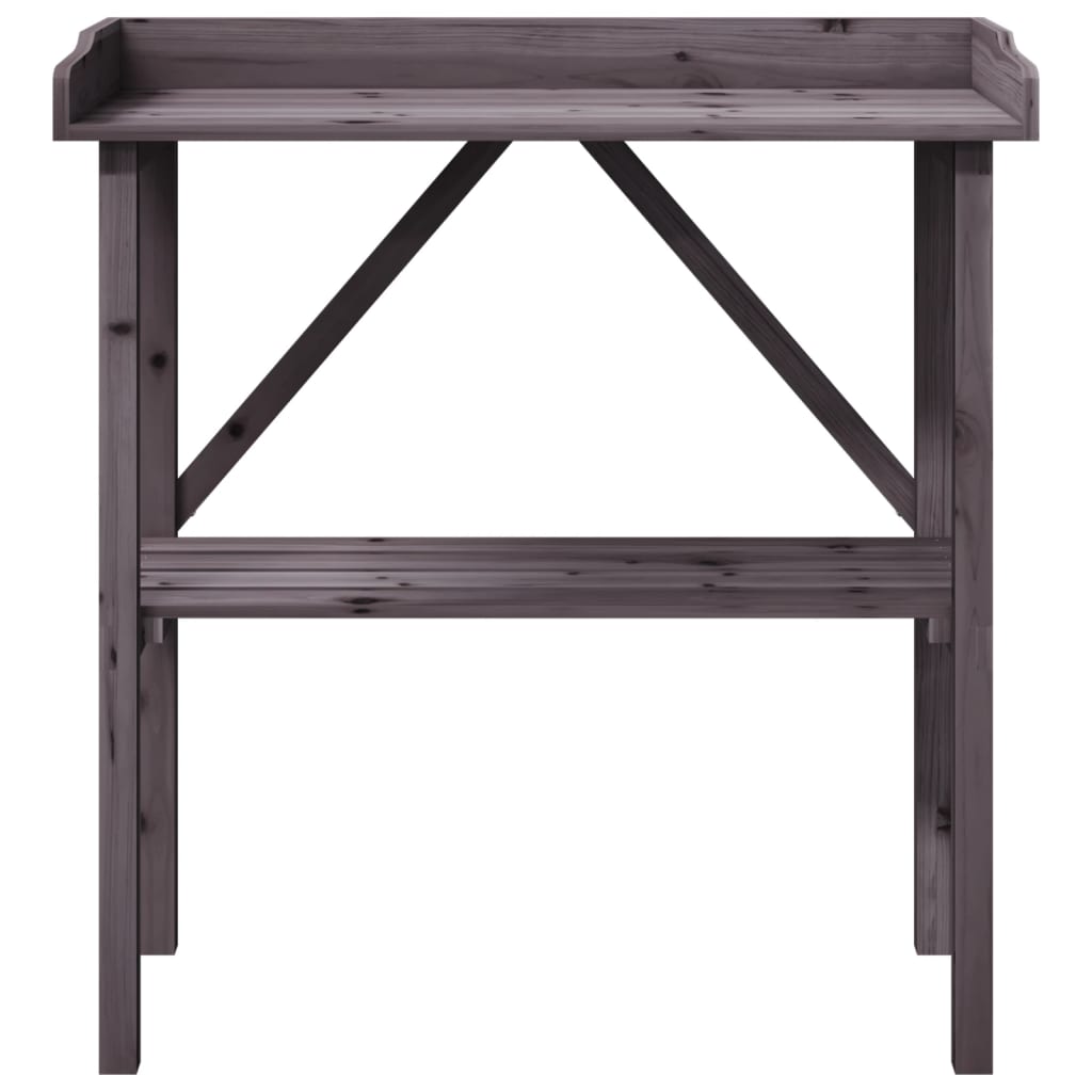 Pflanztisch mit Ablage 78x38x82,5 cm Massivholz Tanne