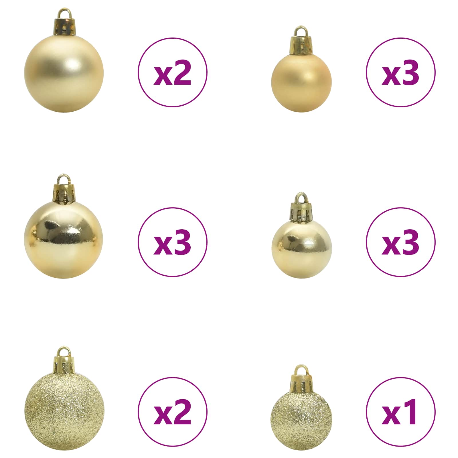 Künstlicher klappbarer Weihnachtsbaum Weiß 120 cm PVC und Stahl