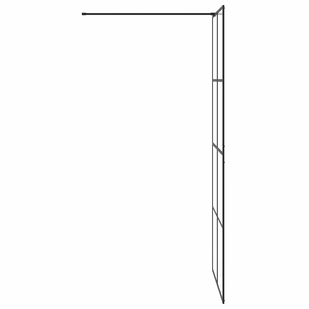 Duschwand für Begehbare Dusche mit Klarem ESG Glas 80x195 cm