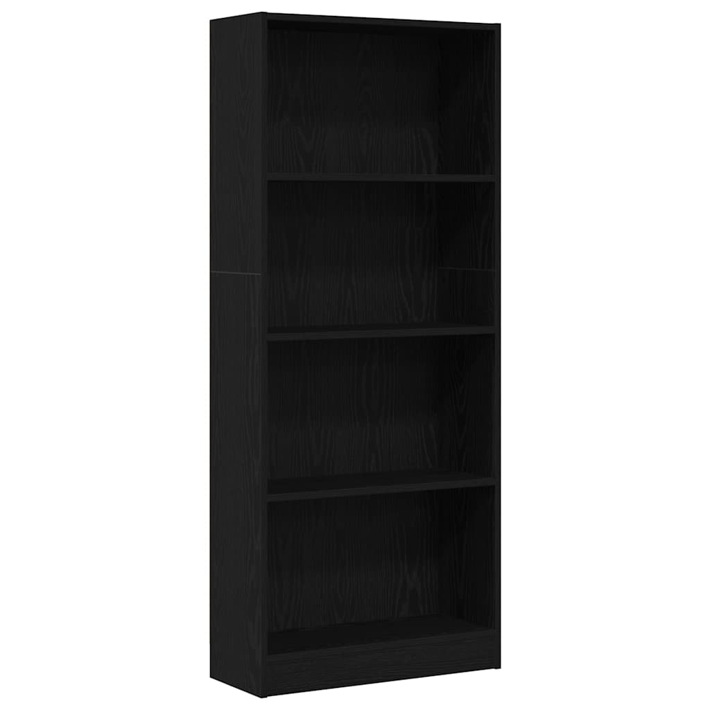 Bücherregal Weiß 40x24x75 cm Holzwerkstoff