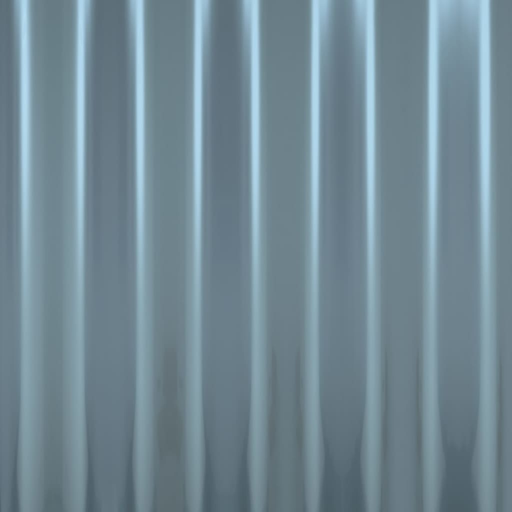 Dachpaneele 12 Stk. Verzinkter Stahl Grün 100x36 cm