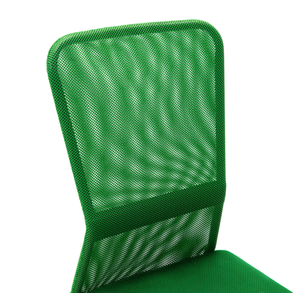 Bürostuhl Schwarz und Blau 44x52x100 cm Netzgewebe