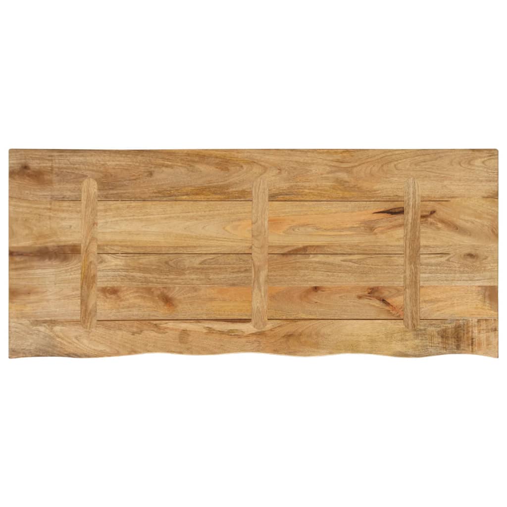 Wandregal 40x20x2,5 cm Rechteckig Massivholz Akazie Baumkante