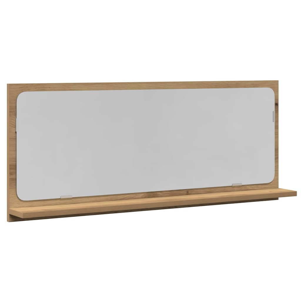 Badspiegel Weiß 40x10,5x37 cm Holzwerkstoff