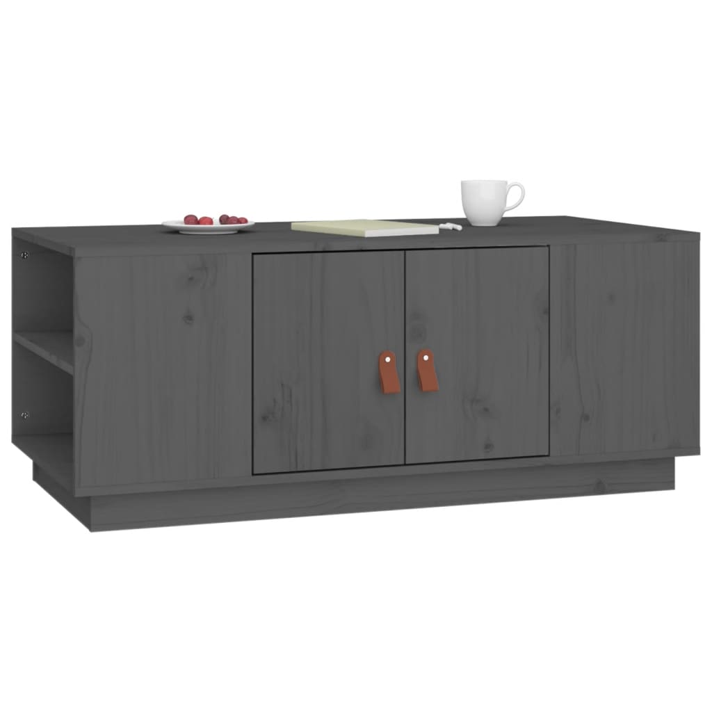 Couchtisch 100x50x41 cm Massivholz Kiefer